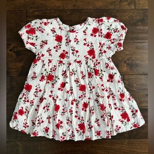 OLD NAVY | Puff-Sleeve Clip Dot Tiered Dress for Toddler Girls